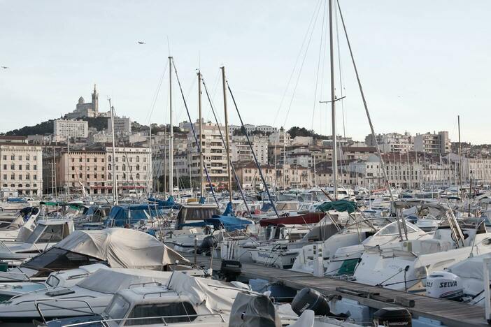 photo du vieux port de Marseille